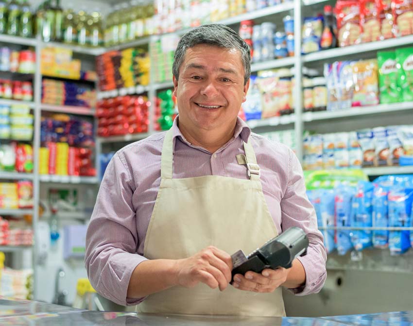Photo of a business owner